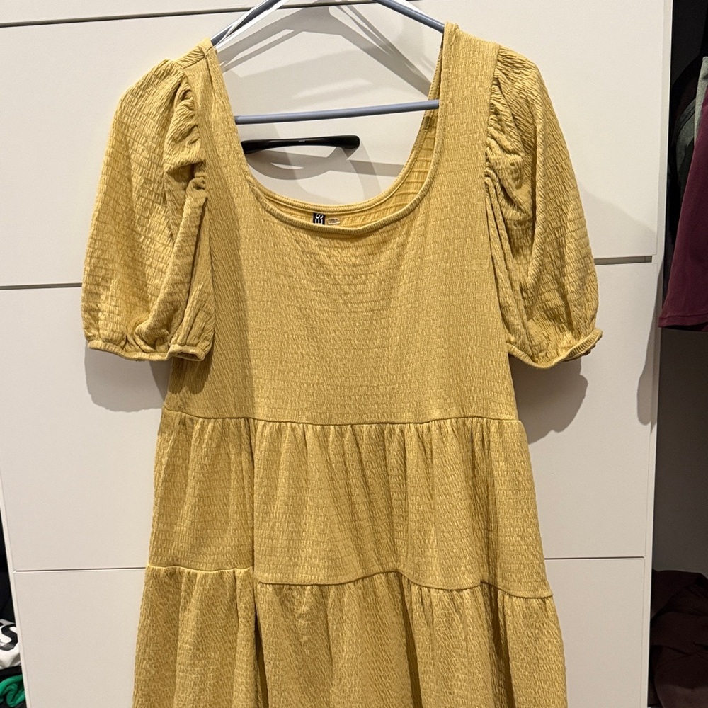 Yellow dress